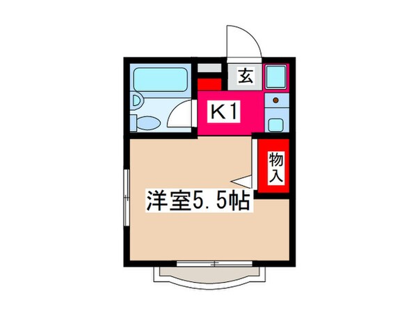 サンキプラザ島之内の物件間取画像